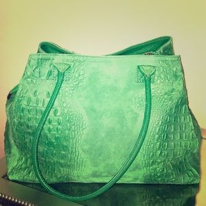 Green Vera Pelle Purse